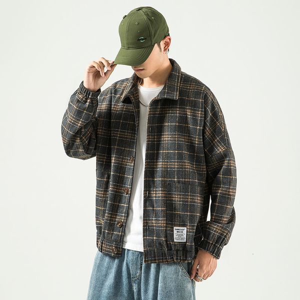2021 new autumn and winter new men's of short wool cloth loose chess big khaki sell cargo jacket fxx4, White;black
2021 new autumn and winter new men's of short wool cloth loose chess big khaki sell cargo jacket fxx4, White;black