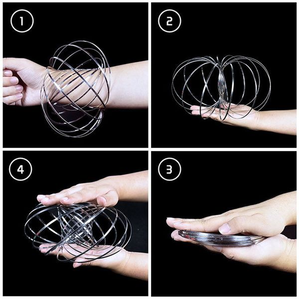 oroflux flow rings 5 inch stainless steel kinetic spring metal sus 304 toroflux magic flow ring 3d sculpture ring interactive toys for kids
oroflux flow rings 5 inch stainless steel kinetic spring metal sus 304 toroflux magic flow ring 3d sculpture ring interactive toys for kids