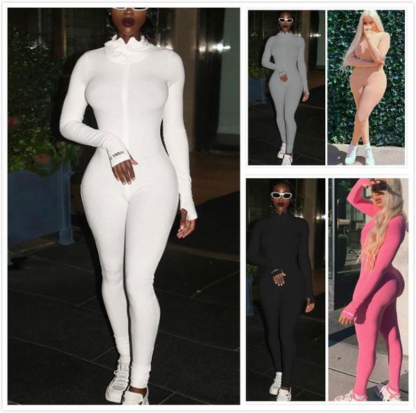 white jumpsuit romper black long sleeve bodysuit women zipper turtleneck jumpsuits elegant ladies clothing, White;red
white jumpsuit romper black long sleeve bodysuit women zipper turtleneck jumpsuits elegant ladies clothing, White;red