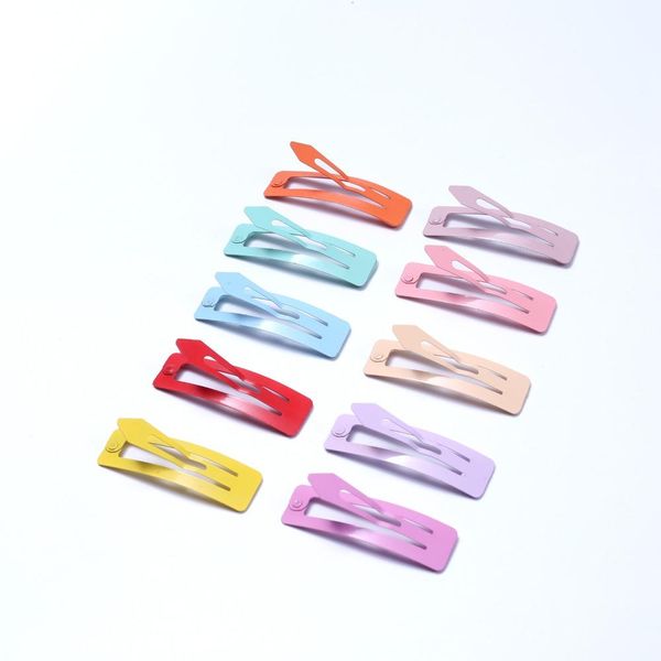 10 20pcs baby snap hair clips children colorful women metal barrettes rectangle hairpin hair accessories for girls hairgrips 5cm wmtnep, Black;red
10 20pcs baby snap hair clips children colorful women metal barrettes rectangle hairpin hair accessories for girls hairgrips 5cm wmtnep, Black;red