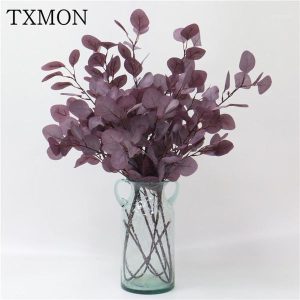 high-grade 6 branches eucalyptus pulp money leaf simulation fake flower plant wedding home decoration artificial silk flowers1
high-grade 6 branches eucalyptus pulp money leaf simulation fake flower plant wedding home decoration artificial silk flowers1