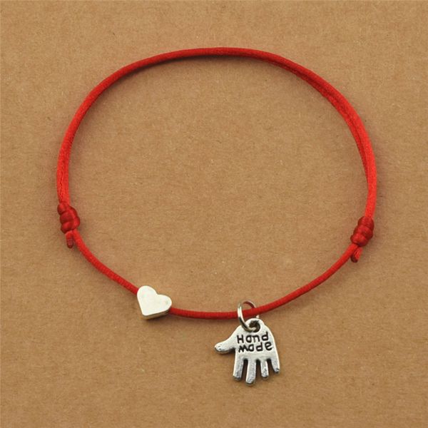 red lucky string cords heart charm handmade lettering little hand palm pendant bracelets for boyfriend girlfriend jewelry gifts, Golden;silver
red lucky string cords heart charm handmade lettering little hand palm pendant bracelets for boyfriend girlfriend jewelry gifts, Golden;silver