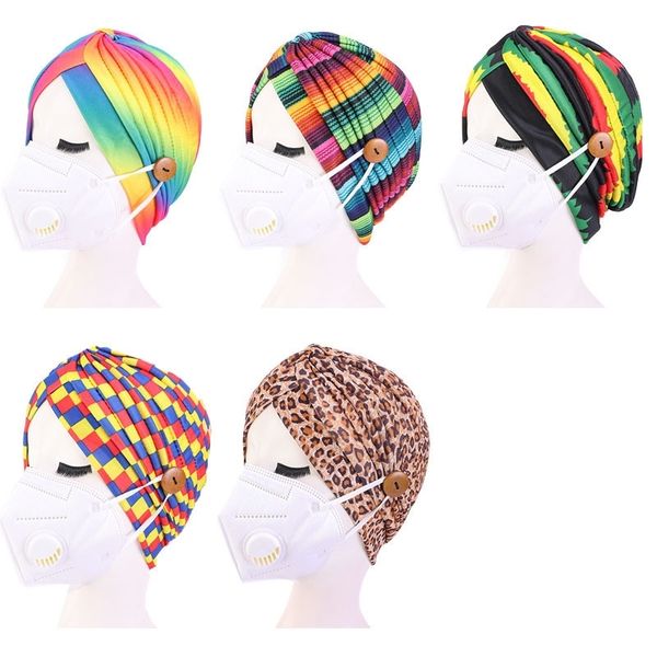 womens indian turban hat leopard rainbow tie dye color head wrap stretchable chemo pleated cap with face mask buttons fashion 2021 g12304, Yellow
womens indian turban hat leopard rainbow tie dye color head wrap stretchable chemo pleated cap with face mask buttons fashion 2021 g12304, Yellow