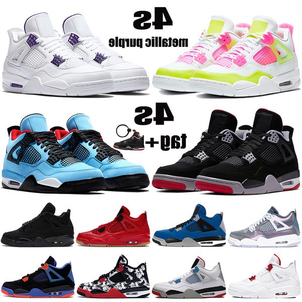 new arrival men jumpman 4 4s basketball shoes white lemon pink metallic purple black cat bred cactus jack mens womens trainer sneakers
new arrival men jumpman 4 4s basketball shoes white lemon pink metallic purple black cat bred cactus jack mens womens trainer sneakers