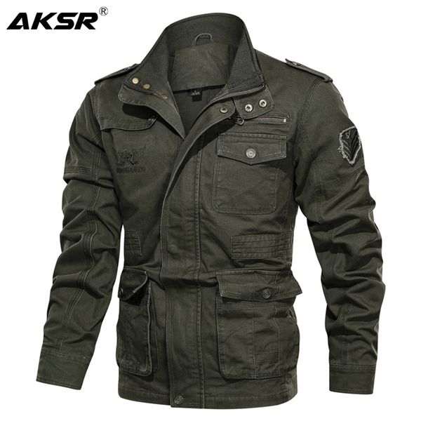 men military bomber jacket spring autumn large size tactical jackets coats casual cargo jacket men army coat chaquetas hombre 201218, Black;brown
men military bomber jacket spring autumn large size tactical jackets coats casual cargo jacket men army coat chaquetas hombre 201218, Black;brown