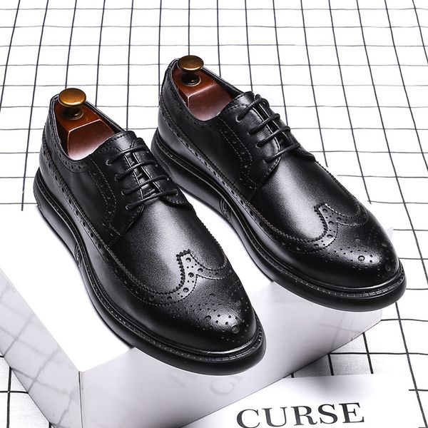 arrival of new fashionable men feast on black cow brogues formal dressed as zapatos hombre man shoes zmak
arrival of new fashionable men feast on black cow brogues formal dressed as zapatos hombre man shoes zmak