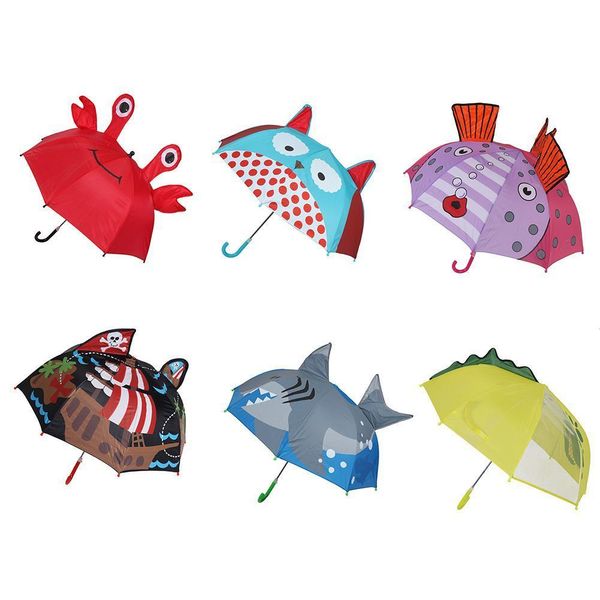 cute cartoon children automatic umbrella animation long-handled 3d ear modeling kids umbrella for students boys girls rain gear lj200918, Red;brown
cute cartoon children automatic umbrella animation long-handled 3d ear modeling kids umbrella for students boys girls rain gear lj200918, Red;brown