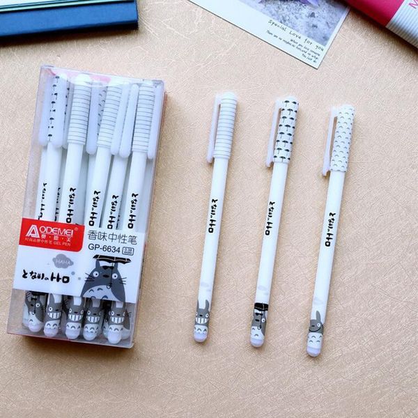 12 шт. / лот kawaii totoro gel pens для написания милых 0,38 мм черные чернила подпись перо корея канцелярские офисные школьные школьные эск
12 шт. / лот kawaii totoro gel pens для написания милых 0,38 мм черные чернила подпись перо корея канцелярские офисные школьные школьные эск