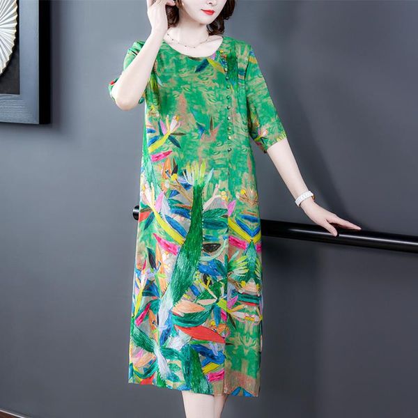 2021 spring summer green mulberry silk midi dress 4xl plus size vintage print runway dress elegant women bodycon party vestidos, Black;gray
2021 spring summer green mulberry silk midi dress 4xl plus size vintage print runway dress elegant women bodycon party vestidos, Black;gray