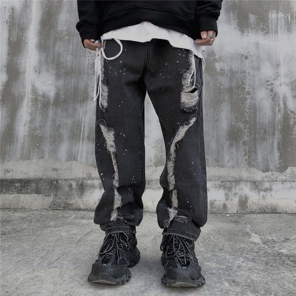 men's jeans moruancle mens destroyed hip hop pants with holes hi street ripped denim trousers loose fit baggy distressed jeans1, Blue
men's jeans moruancle mens destroyed hip hop pants with holes hi street ripped denim trousers loose fit baggy distressed jeans1, Blue