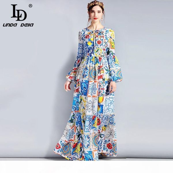 ld linda della fashion designer maxi dress 3xl plus size women's long sleeve boho colorful flower print casual long dress y19012201, Black;pink
ld linda della fashion designer maxi dress 3xl plus size women's long sleeve boho colorful flower print casual long dress y19012201, Black;pink