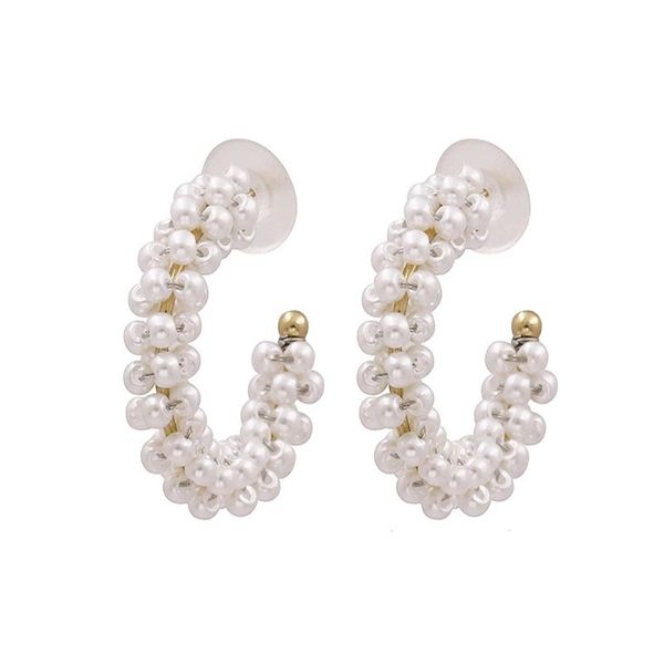 vintage c shaped pearl earrings for women golden cute korean street jewelry female fashion accessories cute earring, Silver
vintage c shaped pearl earrings for women golden cute korean street jewelry female fashion accessories cute earring, Silver