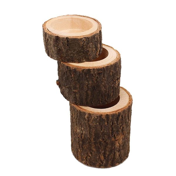 3 types bark stake candle holder plant pot handmade wooden ornaments pillar design candlestick for rustic wedding decoration bbyhpe
3 types bark stake candle holder plant pot handmade wooden ornaments pillar design candlestick for rustic wedding decoration bbyhpe