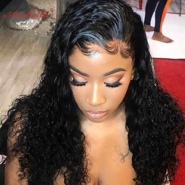 lace wigs arabella peruvian water wave closure wig human hair front bleached knots for black women 13x4, Black;brown
lace wigs arabella peruvian water wave closure wig human hair front bleached knots for black women 13x4, Black;brown