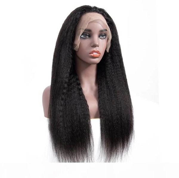 celebrity wigs full lace wig 1b indian virgin human hair kinky straight lace front wig for black woman ing, Black;brown
celebrity wigs full lace wig 1b indian virgin human hair kinky straight lace front wig for black woman ing, Black;brown