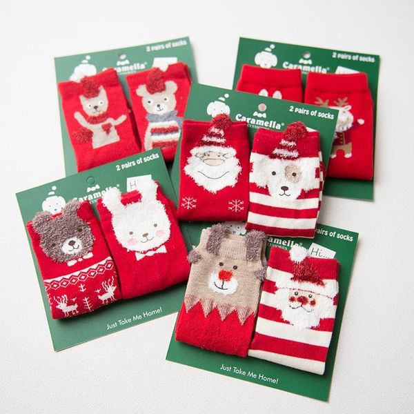 caramella 2017 2pairs/card cotton meias santa claus christmas elk warm cute 3d animal patterns cartoon socks women, Black;white
caramella 2017 2pairs/card cotton meias santa claus christmas elk warm cute 3d animal patterns cartoon socks women, Black;white