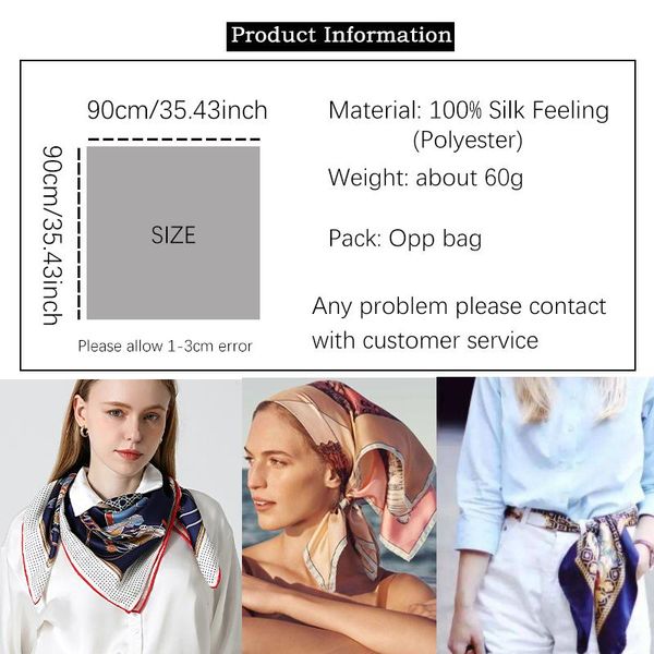 design plaid women silk square scarf for neck hijab headband shawl wraps female foulard bandana large scarves tie 2020 new sqcvkr, Blue;gray
design plaid women silk square scarf for neck hijab headband shawl wraps female foulard bandana large scarves tie 2020 new sqcvkr, Blue;gray