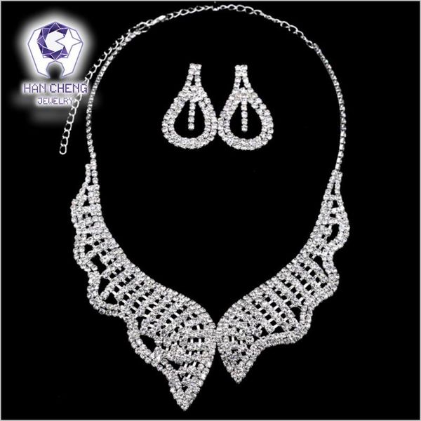 chains hancheng fashion silver plated rhinestone necklace collar sets bride jewelry wedding parures
chains hancheng fashion silver plated rhinestone necklace collar sets bride jewelry wedding parures