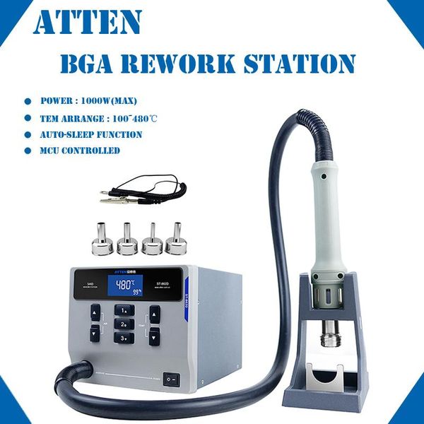 atten st-862d air gun soldering station lead-intelligent digital display 1000w rework station for phone pcb chip repair
atten st-862d air gun soldering station lead-intelligent digital display 1000w rework station for phone pcb chip repair