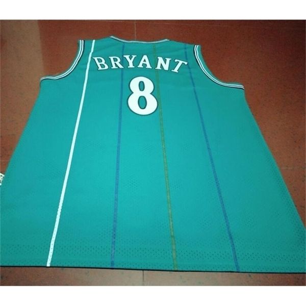 121 vintage green rare #8 k b authentic embroidery size s-5xl college basketball jersey or custom any name or number jersey, Black
121 vintage green rare #8 k b authentic embroidery size s-5xl college basketball jersey or custom any name or number jersey, Black
