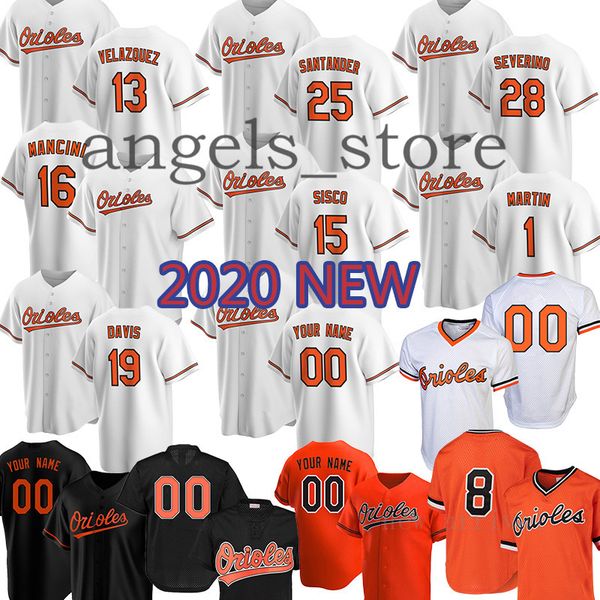 2020 custom orioles machado cal ripken jr. schoop santander palmer bundy sisco robinson murray jones alomar beckham davis trey mancini mens, Blue;black
2020 custom orioles machado cal ripken jr. schoop santander palmer bundy sisco robinson murray jones alomar beckham davis trey mancini mens, Blue;black