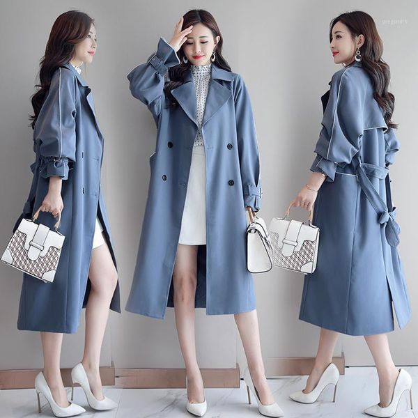 new autumn coat women trench coat fashion double breasted long coats casual autumn windbreaker outerwear1, Tan;black
new autumn coat women trench coat fashion double breasted long coats casual autumn windbreaker outerwear1, Tan;black