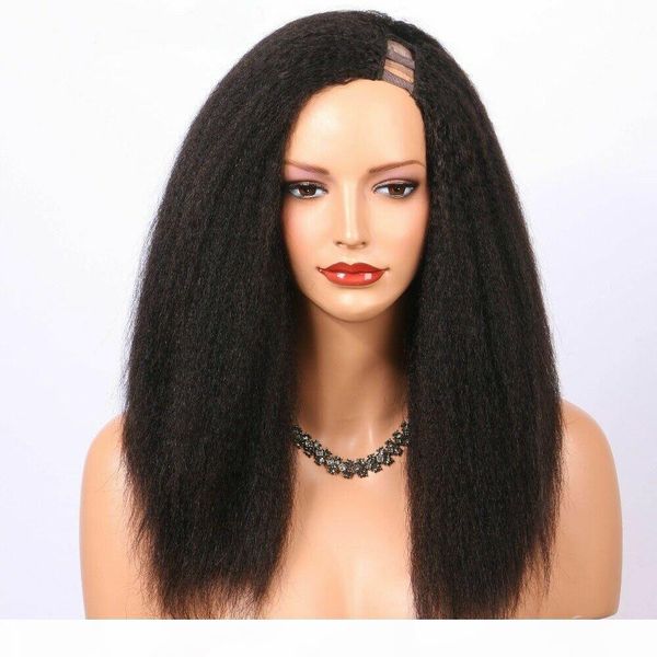italian yaki u part wig brazilian human hair u part wigs for black women kinky straight lace front wig african american, Black;brown
italian yaki u part wig brazilian human hair u part wigs for black women kinky straight lace front wig african american, Black;brown