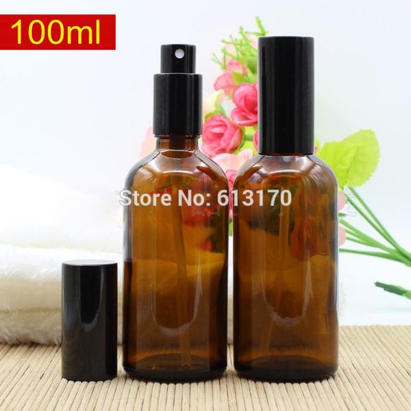 storage bottles & jars 100ml empty glass spray bottle with black,gold,silver cap amber sprayer atomizer for essential oils
storage bottles & jars 100ml empty glass spray bottle with black,gold,silver cap amber sprayer atomizer for essential oils