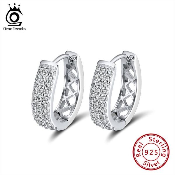 orsa jewels 925 sterling silver 18mm hoop earrings silver color for women with zircon earring jewelry wholesale ose262, Golden;silver
orsa jewels 925 sterling silver 18mm hoop earrings silver color for women with zircon earring jewelry wholesale ose262, Golden;silver