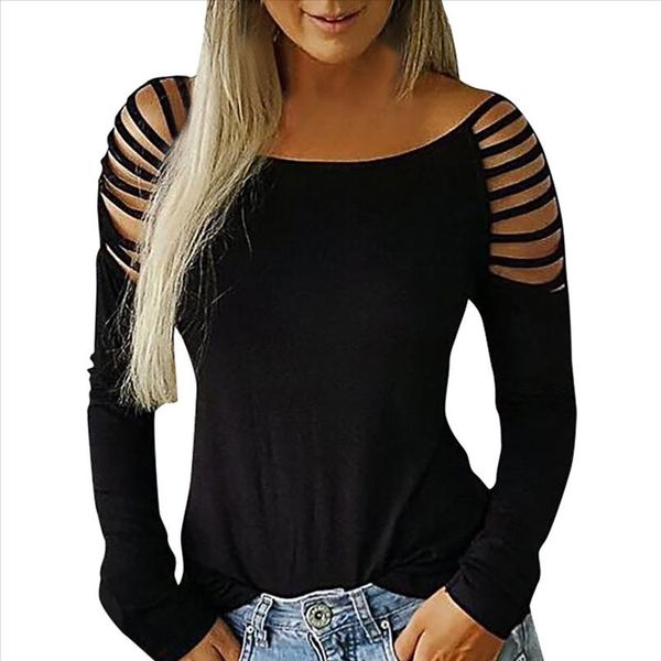 crew neck hollow out studded women long sleeve shirts and blouses plus size korean 2020 female clothing front hollow cutout, White
crew neck hollow out studded women long sleeve shirts and blouses plus size korean 2020 female clothing front hollow cutout, White