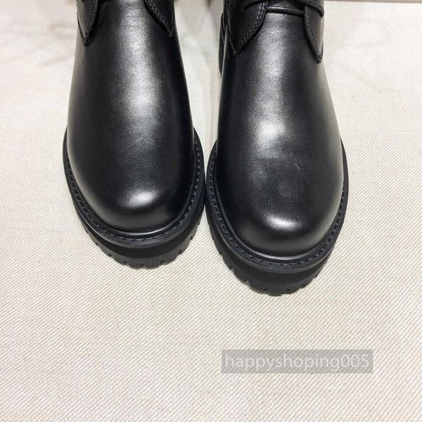 2020 new genuine leather lace up med heels round toe punk equestrian boots buckle fasteners over-the-knee boots, Black
2020 new genuine leather lace up med heels round toe punk equestrian boots buckle fasteners over-the-knee boots, Black