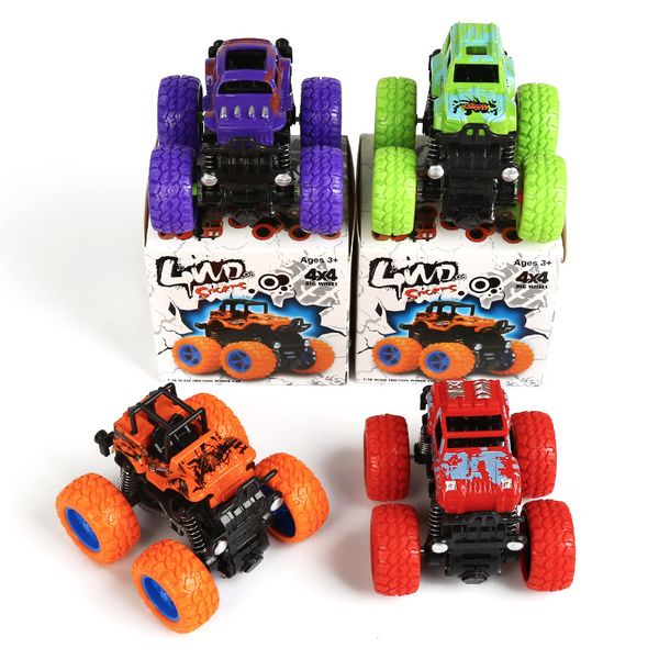 children's inertial four-wheel drive off-road vehicle shockproof shock absorber boy simulation toys stunt swinging bigfoot car model
children's inertial four-wheel drive off-road vehicle shockproof shock absorber boy simulation toys stunt swinging bigfoot car model