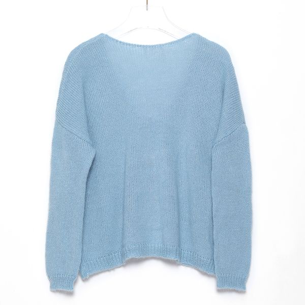 female back-jumper heloise fall long mohair 2020 elegant vintage sweater, White;black
female back-jumper heloise fall long mohair 2020 elegant vintage sweater, White;black