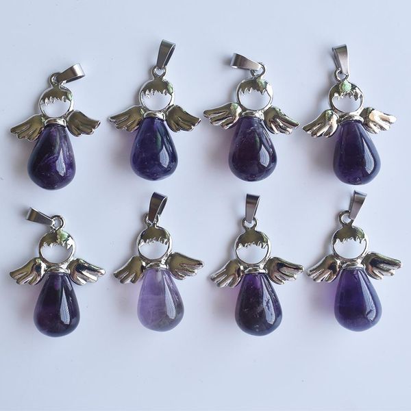 оптовая 8 штук / лот мода моды капля воды натуральные аметисты ожерелье ангел кулон женское женское ювелирные изделия подарок бесплатная дос, Silver
оптовая 8 штук / лот мода моды капля воды натуральные аметисты ожерелье ангел кулон женское женское ювелирные изделия подарок бесплатная дос, Silver