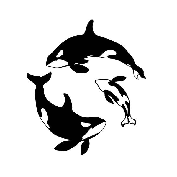 car sticker personalized home decoration killer whale one decal body sticker decoration accessories black/white, 17cm*15cm 
car sticker personalized home decoration killer whale one decal body sticker decoration accessories black/white, 17cm*15cm
