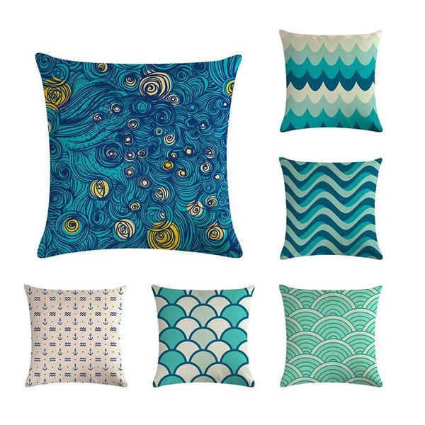 45*45cm blue black and white geometric cushion cover fashion cotton linen pillow case sofa car decoration cushion cover
45*45cm blue black and white geometric cushion cover fashion cotton linen pillow case sofa car decoration cushion cover