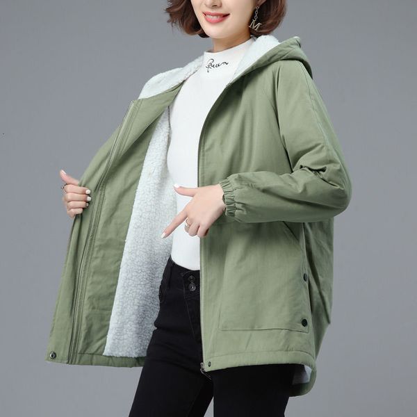 2021 new women parkas female winter veet thickening coat femme loose plus size jacket hooded overcoat 4xla506 2tqq, Black
2021 new women parkas female winter veet thickening coat femme loose plus size jacket hooded overcoat 4xla506 2tqq, Black