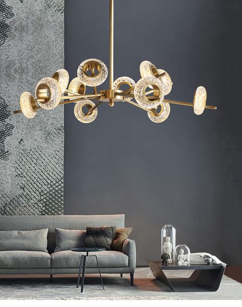 light luxury postmodern living room chandelier atmospheric copper restaurant model room lamp
light luxury postmodern living room chandelier atmospheric copper restaurant model room lamp