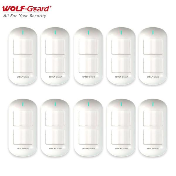 1/2/4/6/8/10pcs wolf-guard wireless pir detector dual pet immune motion sensor sensitive for home alarm burglar security system
1/2/4/6/8/10pcs wolf-guard wireless pir detector dual pet immune motion sensor sensitive for home alarm burglar security system