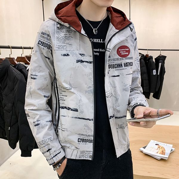 men's outerwear fashion new 2020 spring fall korean version thin male jackets of hip hop jacket udbh, Black;brown
men's outerwear fashion new 2020 spring fall korean version thin male jackets of hip hop jacket udbh, Black;brown