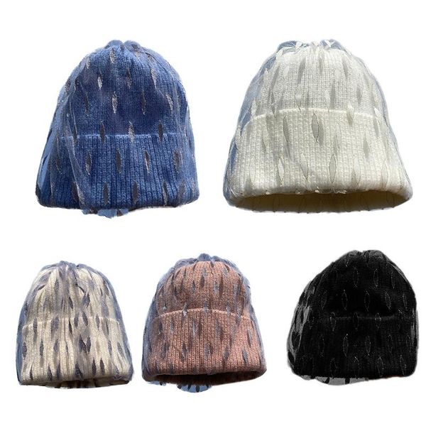 beanie/skull caps women winter warm knitted beanie hat leaves mesh veil stretch cuffed skull cap 649c, Blue;gray
beanie/skull caps women winter warm knitted beanie hat leaves mesh veil stretch cuffed skull cap 649c, Blue;gray