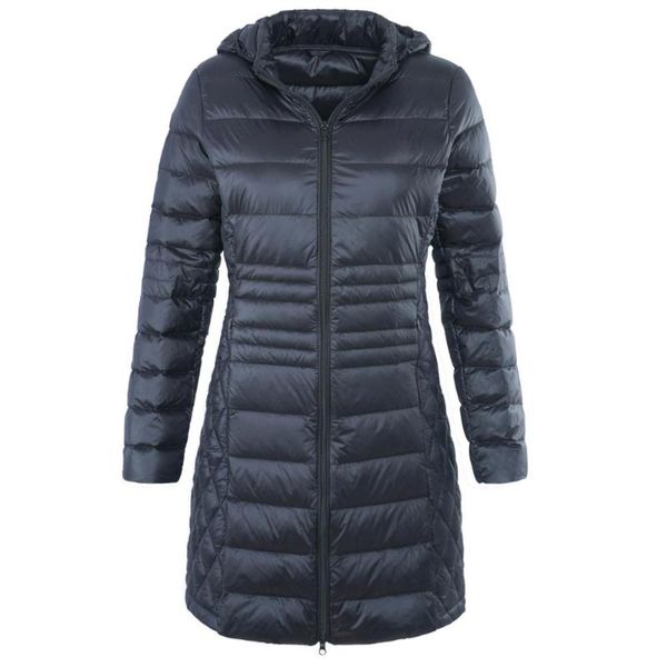 winter women padded hooded long jacket white duck down female overcoat ultra light slim coat portable parkas, Black
winter women padded hooded long jacket white duck down female overcoat ultra light slim coat portable parkas, Black