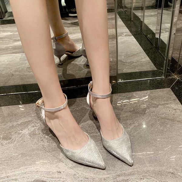 dress shoes sequin cloth silver high heels women party summer shiny pointed toe sandals stiletto 20211, Black
dress shoes sequin cloth silver high heels women party summer shiny pointed toe sandals stiletto 20211, Black