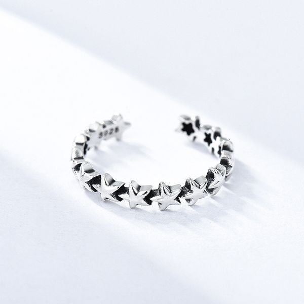 creative new japanese and korean style little star thai women's 925 pure silver make old personalized versatile ring
creative new japanese and korean style little star thai women's 925 pure silver make old personalized versatile ring