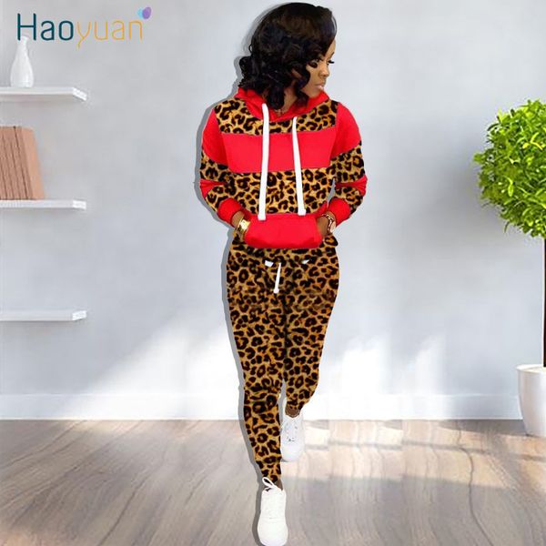 haoyuan leopard two piece set women tracksuit fall clothing long sleeve hoodie and pant 2 piece outfits matching sweat suits y200110, White
haoyuan leopard two piece set women tracksuit fall clothing long sleeve hoodie and pant 2 piece outfits matching sweat suits y200110, White