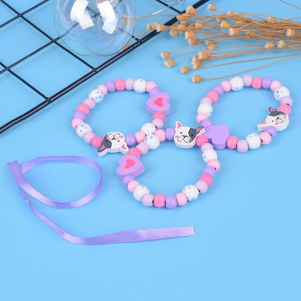 3pcs/set cut cartoon dog/sheep animal wood beads bracelet flower bird wood beads kids children bracelet girls jewelry set new, Black
3pcs/set cut cartoon dog/sheep animal wood beads bracelet flower bird wood beads kids children bracelet girls jewelry set new, Black