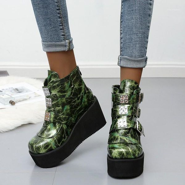 boots 2021 winter metal buckle ankel women punk female platform wedges high heels pu botas mujer plus size1, Black
boots 2021 winter metal buckle ankel women punk female platform wedges high heels pu botas mujer plus size1, Black