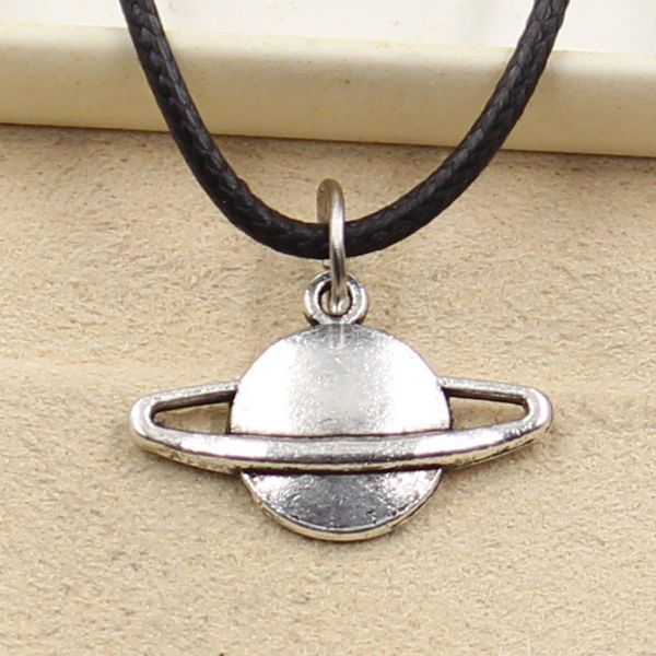 tibetan silver color pendant planet spark necklace choker charm black leather cord factory price handmade jewelry euii
tibetan silver color pendant planet spark necklace choker charm black leather cord factory price handmade jewelry euii
