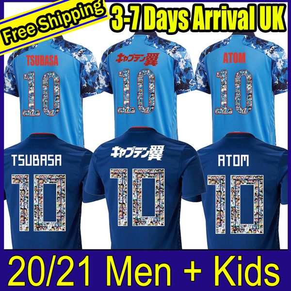 2020 japan soccer jersey men kids kit cartoon number uniforms 20 21 captain ozora tsubasa okazaki atom japan custom football shirt kits, Black;yellow
2020 japan soccer jersey men kids kit cartoon number uniforms 20 21 captain ozora tsubasa okazaki atom japan custom football shirt kits, Black;yellow