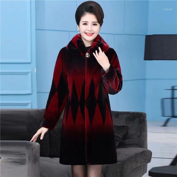 fashion plus size middle-aged women's winter parka faux fur coat long fake jacket ladies warm overcoat outwear t1331, Black
fashion plus size middle-aged women's winter parka faux fur coat long fake jacket ladies warm overcoat outwear t1331, Black